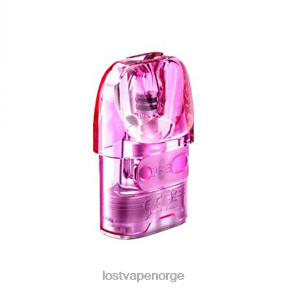 Lost Vape URSA erstatningsputer rosa (2,5 ml tom pod-patron) | Lost Vape Price Norge NHN0H214