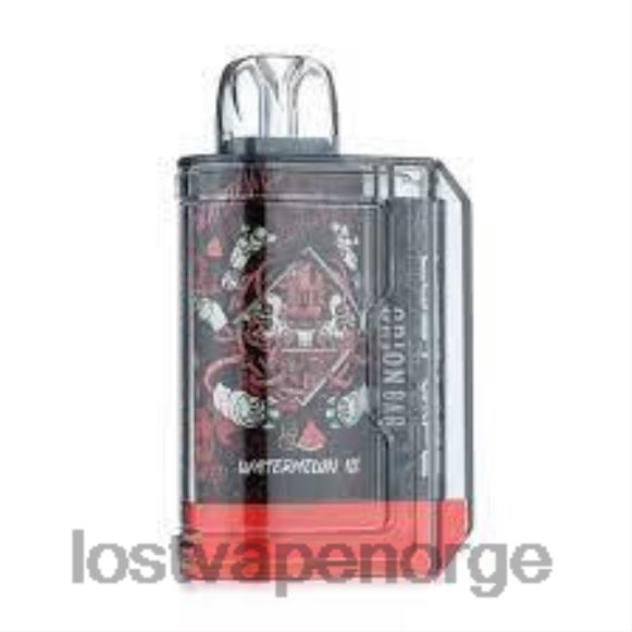 Lost Vape Orion engangsbar | 7500 puff | 18ml | 50 mg begrenset opplag vannmelon is | Lost Vape Flavors Norge NHN0H85