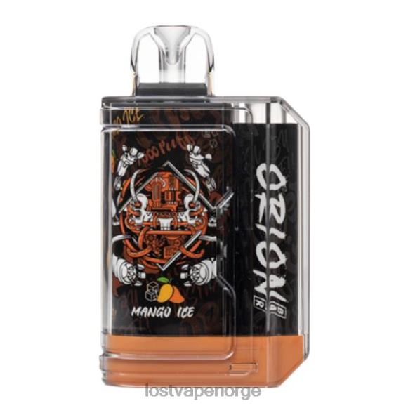 Lost Vape Orion engangsbar | 7500 puff | 18ml | 50 mg mango is | Lost Vape Review Norge NHN0H57