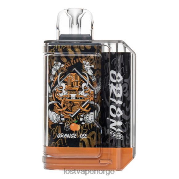 Lost Vape Orion engangsbar | 7500 puff | 18ml | 50 mg oransje is | Lost Vape Disposable NHN0H58