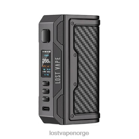 Lost Vape Thelema quest 200w mod gunmetall/karbonfiber | Lost Vape Flavors Norge NHN0H175