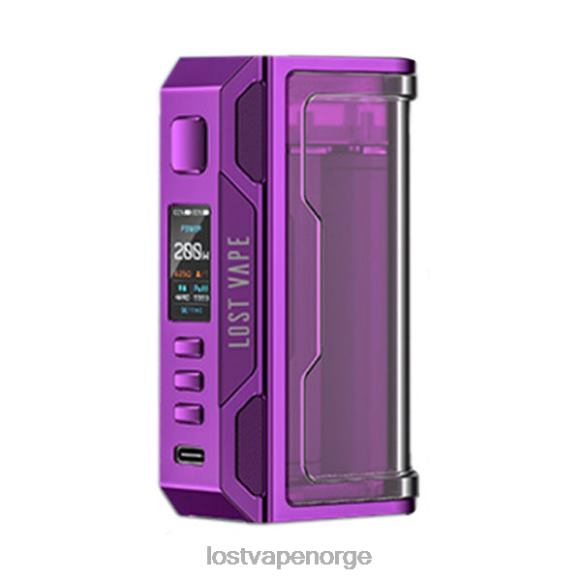 Lost Vape Thelema quest 200w mod lilla/klar | Lost Vape Review Norge NHN0H187