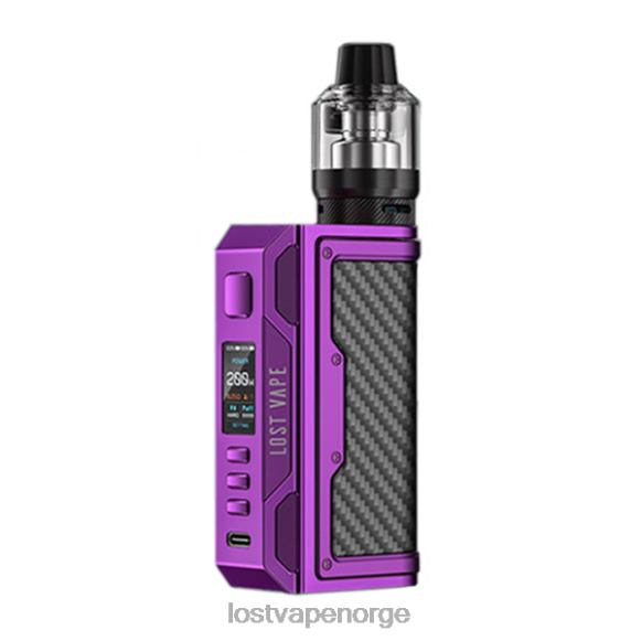 Lost Vape Thelema quest 200w-sett lilla/karbonfiber | Lost Vape Review Norge NHN0H147