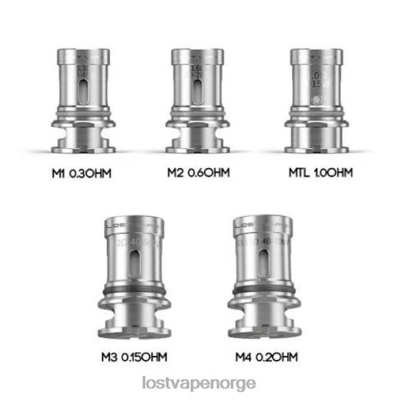 Lost Vape Ultra boost coils (5-pakning) m1 v2 0,3 ohm | Lost Vape Wholesale NHN0H346